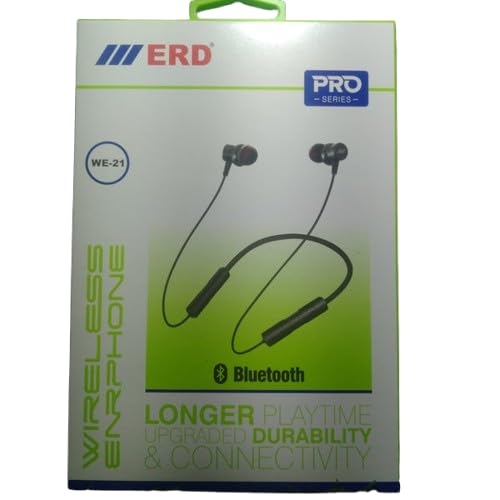 ERD WE11 Neckband Wireless Earphones, Independence Blue