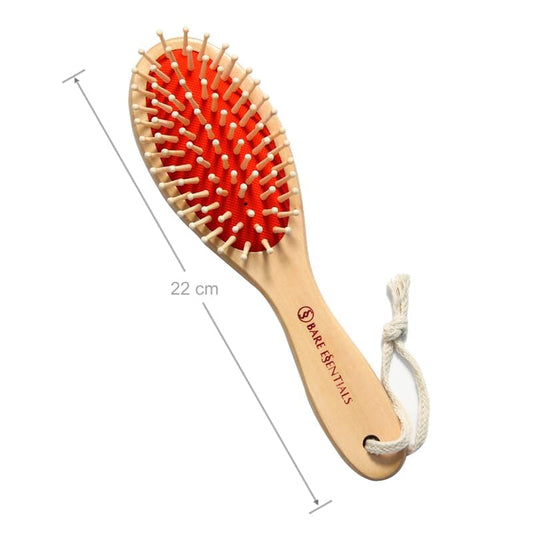 Wooden Hair Brush, Detangling and Frizz-Free Styling