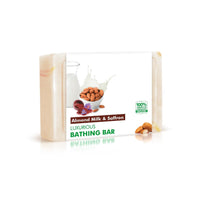 Almond Milk & Saffron Luxurious Bathing Bar, 125 gm