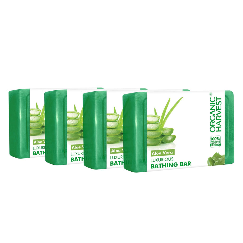 Aloe Vera Luxurious Bathing Bar Soap, 125 gm