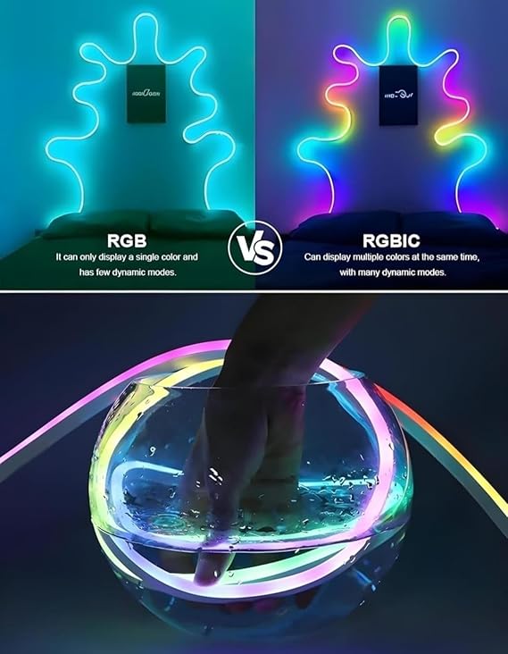 LED RGB Light, 5 Meters, Multi-Colour Magic Lighting with USB