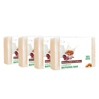 Almond Milk & Saffron Luxurious Bathing Bar, 125 gm