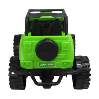 Adventure Jeep, Green, Plastic