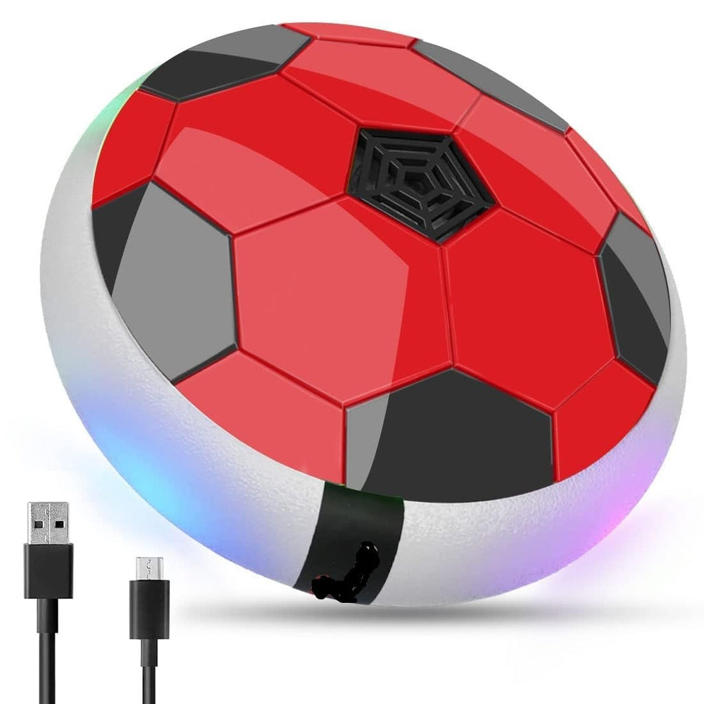 Hover Football Frenzy Rechargeable USB Floating Soccer Ball, Plastic