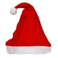 Christmas Santa Claus Hat, Red/White