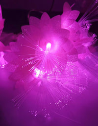 Silicone Pink Flower LED String Light, 3 Meter