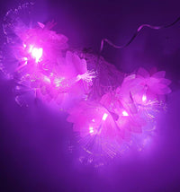 Silicone Pink Flower LED String Light, 3 Meter