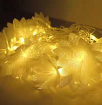 Silicone Yellow Shades LED String Light, 3 Meter