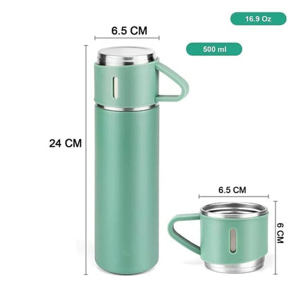 Vacuum Flask Water Bottle, 500 ml