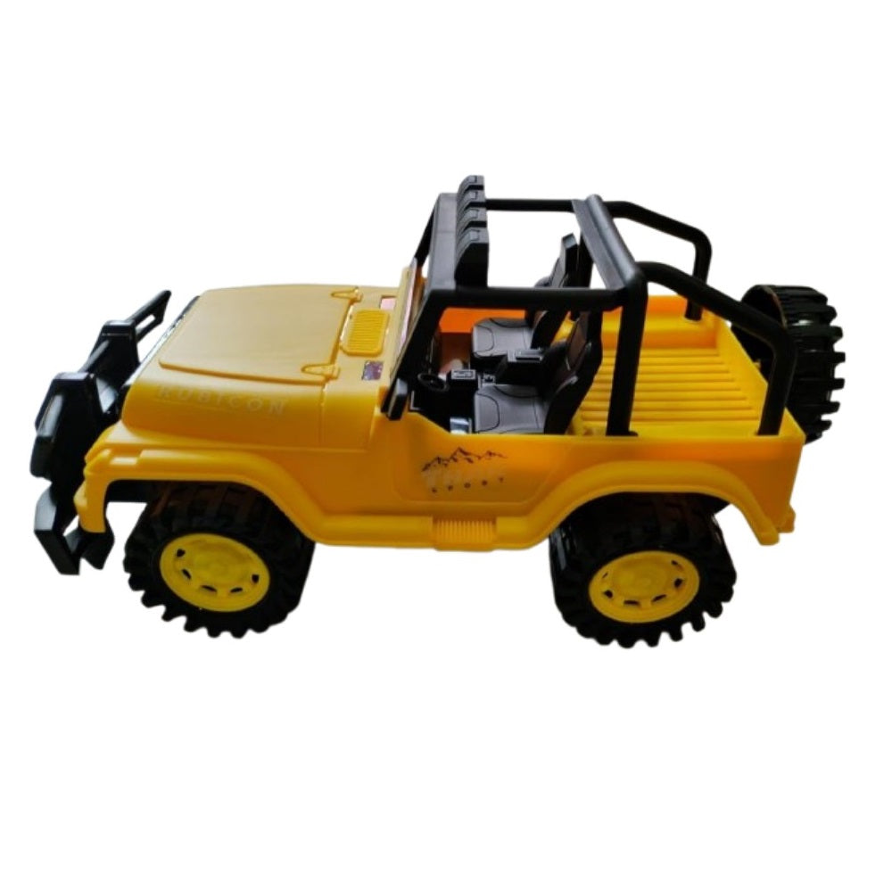 Thar Military Jeep Toy Car, Plastic, Multicolor