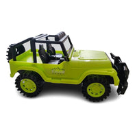 Thar Military Jeep Toy Car, Plastic, Multicolor