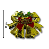Christmas Decoration Ornamental Bells, Multicolor, Pack of 3