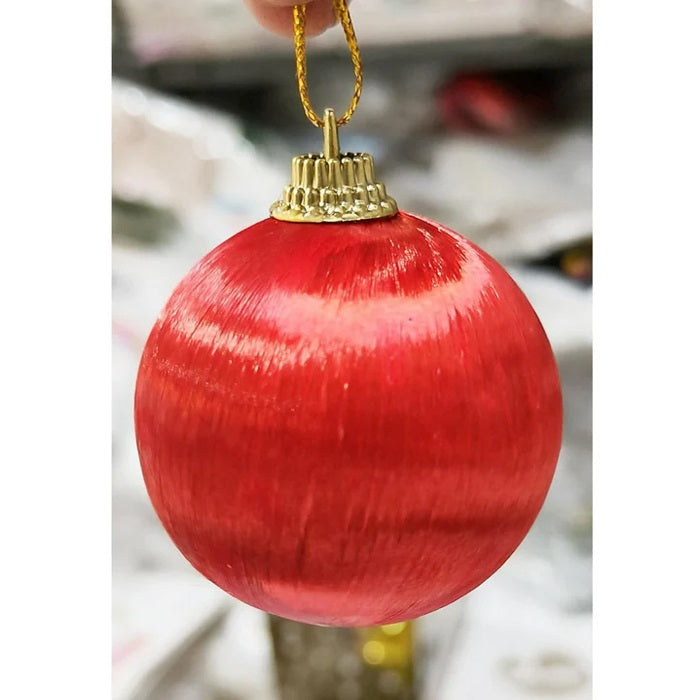 Christmas Ornaments Tree Decoration Set, Red, 35 Pieces