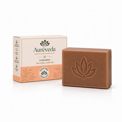 Herbal Bath Bar Soap for Deep Cleansing & Skin Brightening 100g (De-Tan Magic, 100g (Pack of 1)