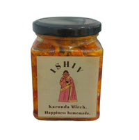 Ishiv Homemade Karonda Mirch Pickle, 250 g