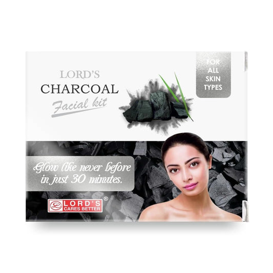 Lords Charcoal Facial Kit, 60 gm