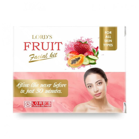 Lords Fruit Facial Kit For Glowing All Skin, 60 gm