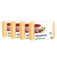 Sandalwood & Saffron Luxurious Bathing Bar, 125gm