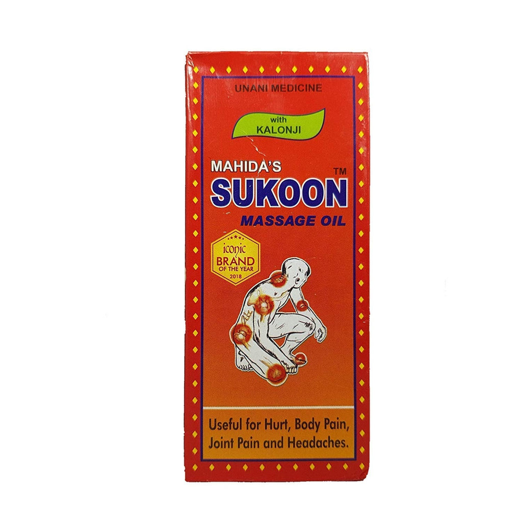 Mahida Red Sukoon Massage Oil for Joint Pains