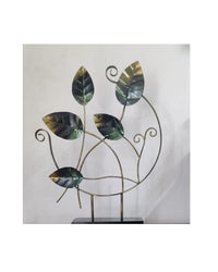 Metal Wall Leaf, 25 Inch x 19 Inch