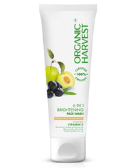 Organic Harvest 6-in-1 Brightening Face Wash, 100 gm