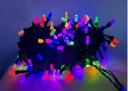 Multi String Light for Decoration 25 Meter Diwali Lights with 200 LEDs 8 Modes Fairy Light, Multicolor