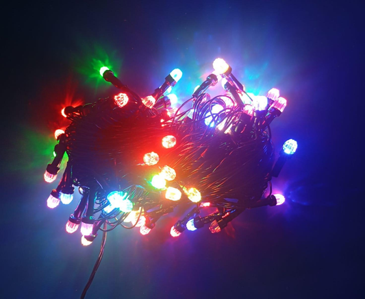 LED Fairy Lights, 25 Meter Shape, Decorative Copper Wire Fairy Lights for Diwali, Christmas, Wedding, Party & Home Decoration, Multicolor