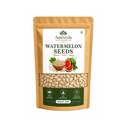 Aureveda Watermelon Seeds 250g - High in Protein | Magaj Seeds